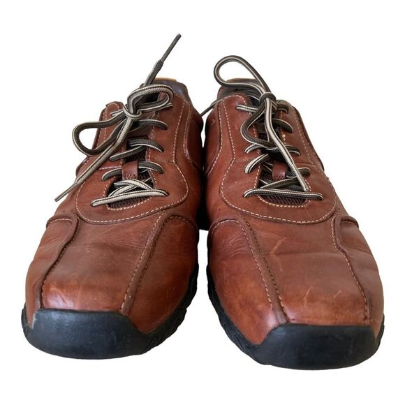 TIMBERLAND Lexington 55518 Brown Leather Lace up Men’s Shoes 11 main image 9